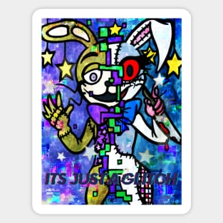 FNAF - It's Just A Glitch Sticker